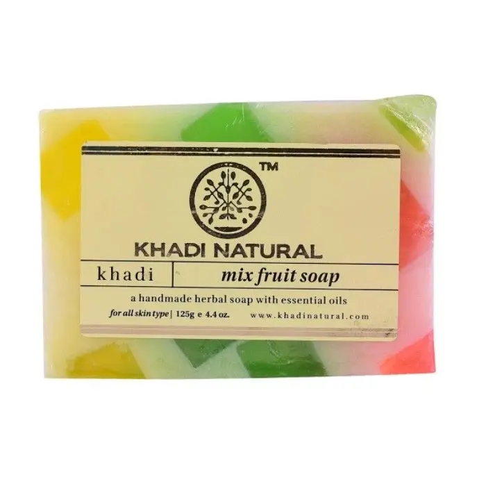 Khadi Natural Ayurvedic Mix Fruit Soap (125 g)