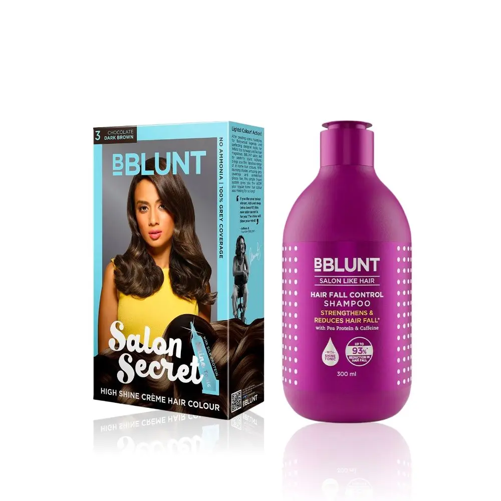 BBLUNT Hot Shot Heat Protection Mist with Grapeseed Oil & Provitamin B5 - 150 ml+BBLUNT Colour Protect Conditioner- 250 g