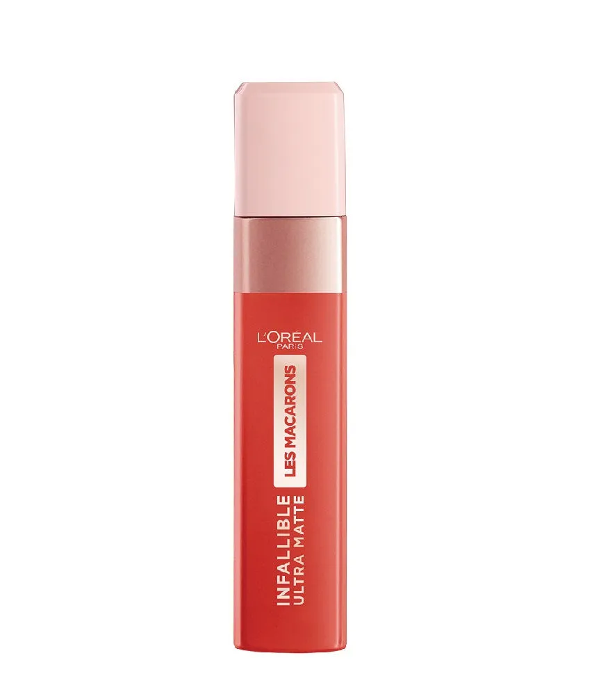 L'Oreal Paris Infallible Ultra Matte Liquid Les Macarons Lipstick - 834 Infinite Spice