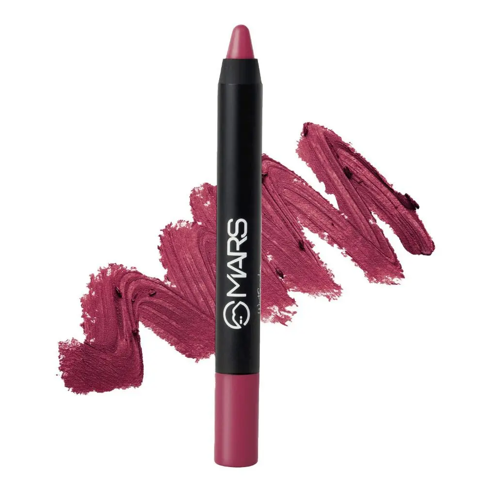 MARS Long Lasting Won't Smudge Won't Budge Lip Crayon with Matte Finish - I am Dramatic| 3.5g