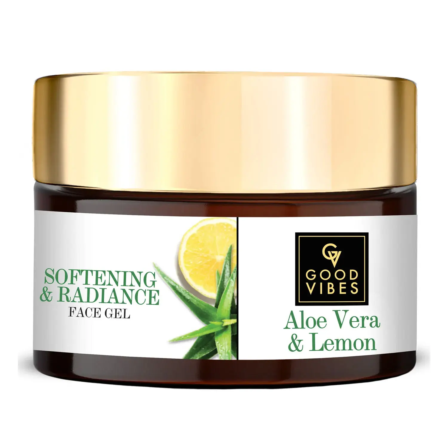 Good Vibes Softening + Radiance Gel - Aloe Vera + Lemon (50 gm)