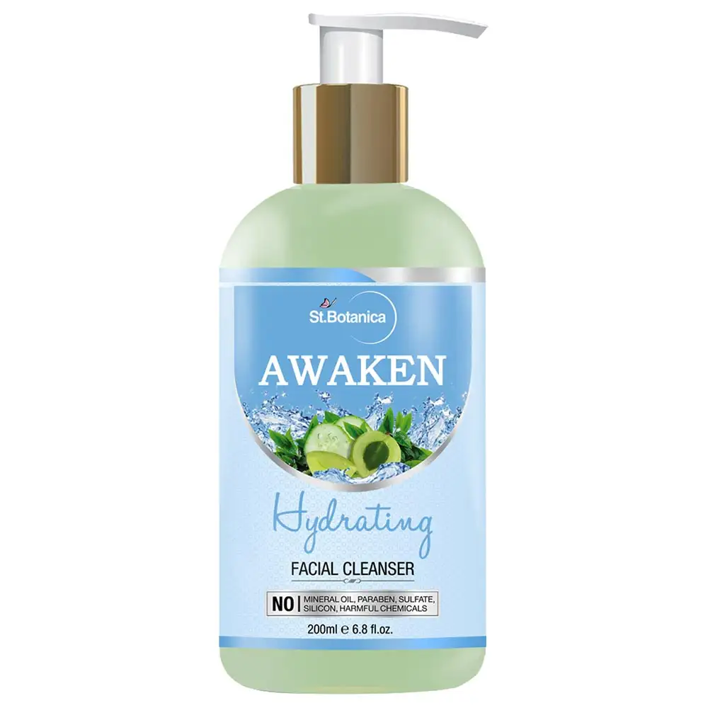 St.Botanica Awaken Hydrating Facial Cleanser,  200 ml  All Skin Type