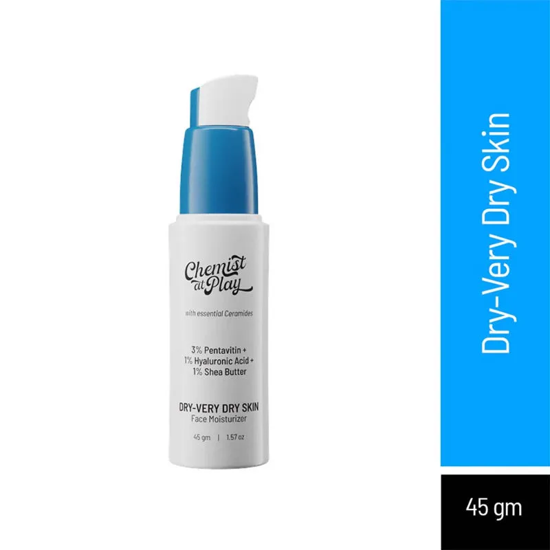 Chemist At Play Face Moisturizer For Dry-Very Dry Skin With 3% Pentavitin + 1% Shea Butter