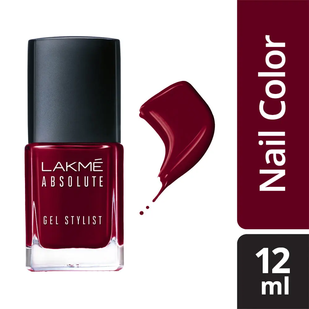 Lakme Absolute Gel Stylist Nail Color, Warrior (12 ml)