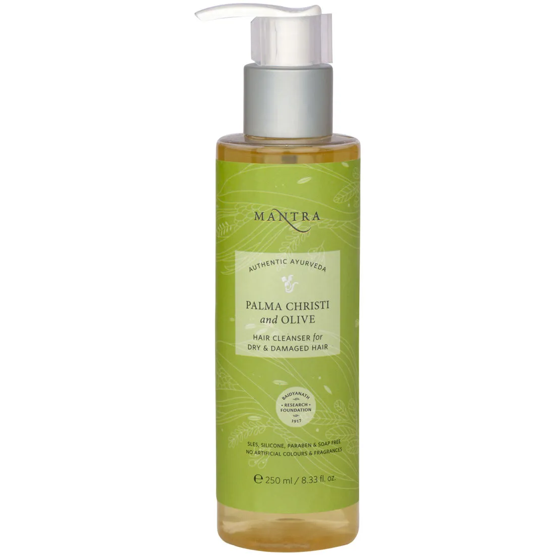 Mantra Herbal Palma Christi And Olive Hair Cleanser For Dry & Damaged Hair