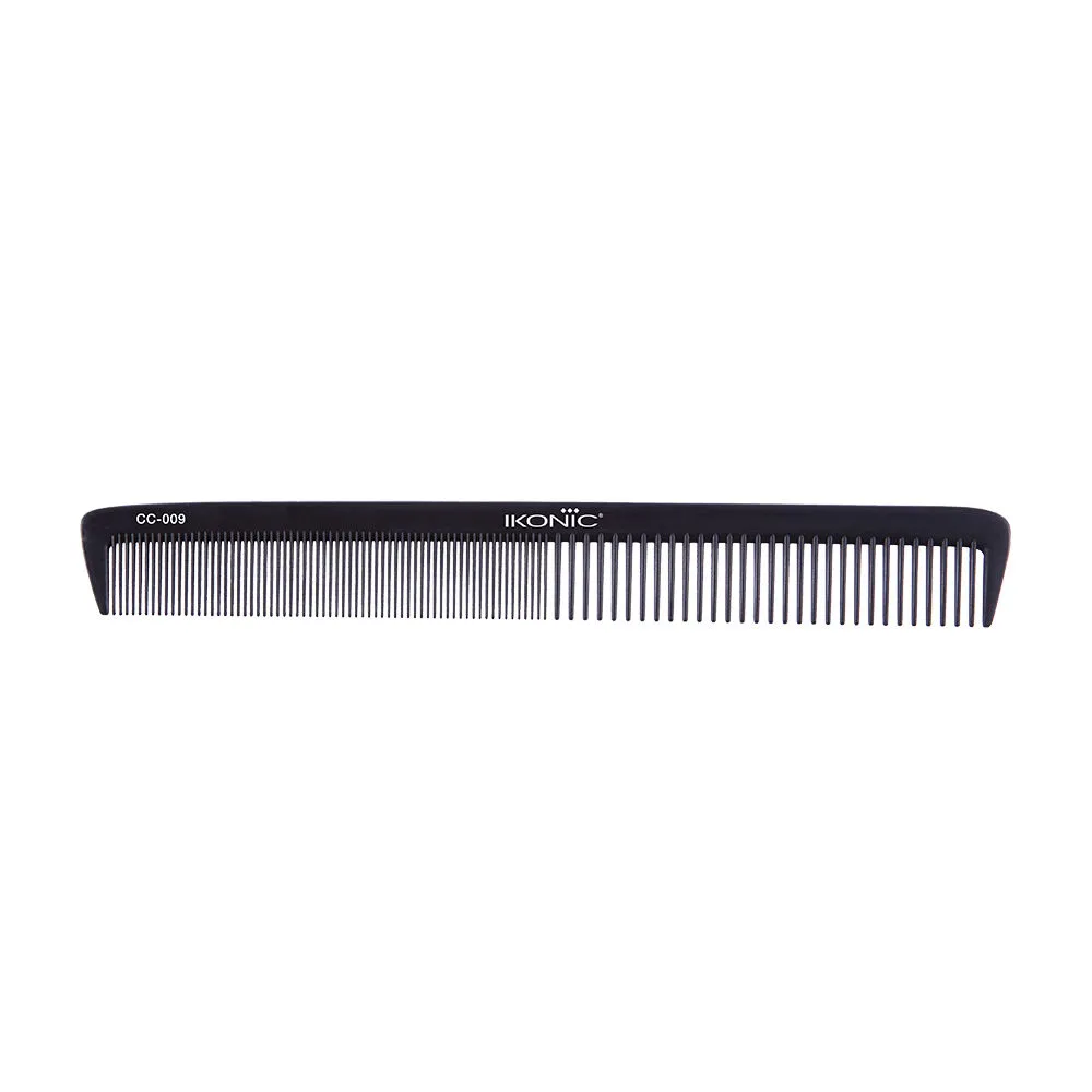 Ikonic Professional Carbon Comb - CC09 (Black)