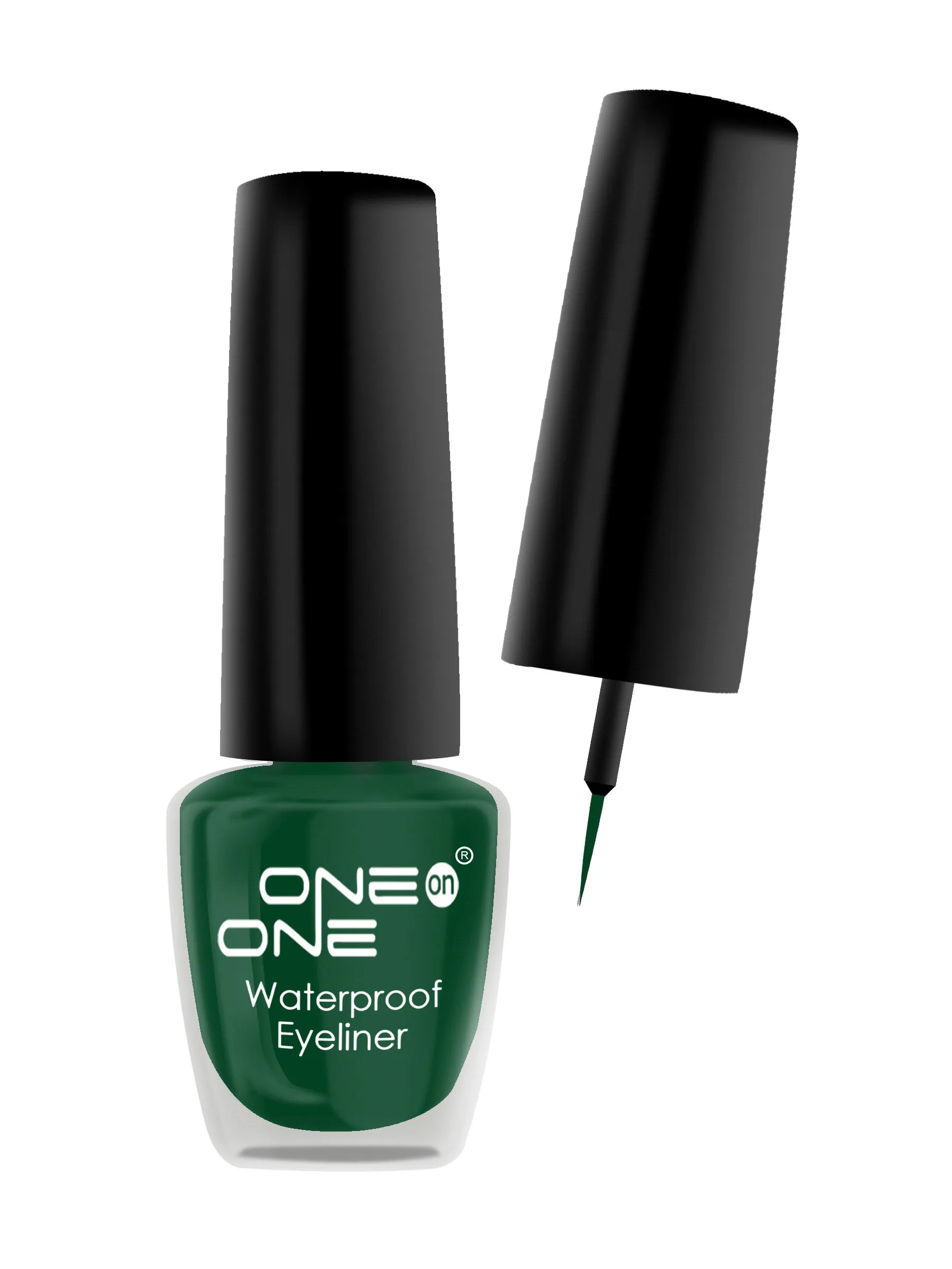 AYA One On One 24 Hrs Long Lasting & Waterproof Eyeliner - Metallic Green