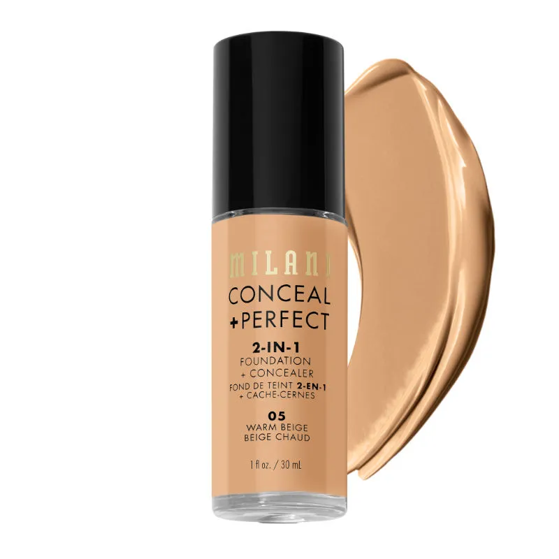 Milani Conceal + Perfect 2-In-1 Foundation + Concealer - 05 Warm Beige