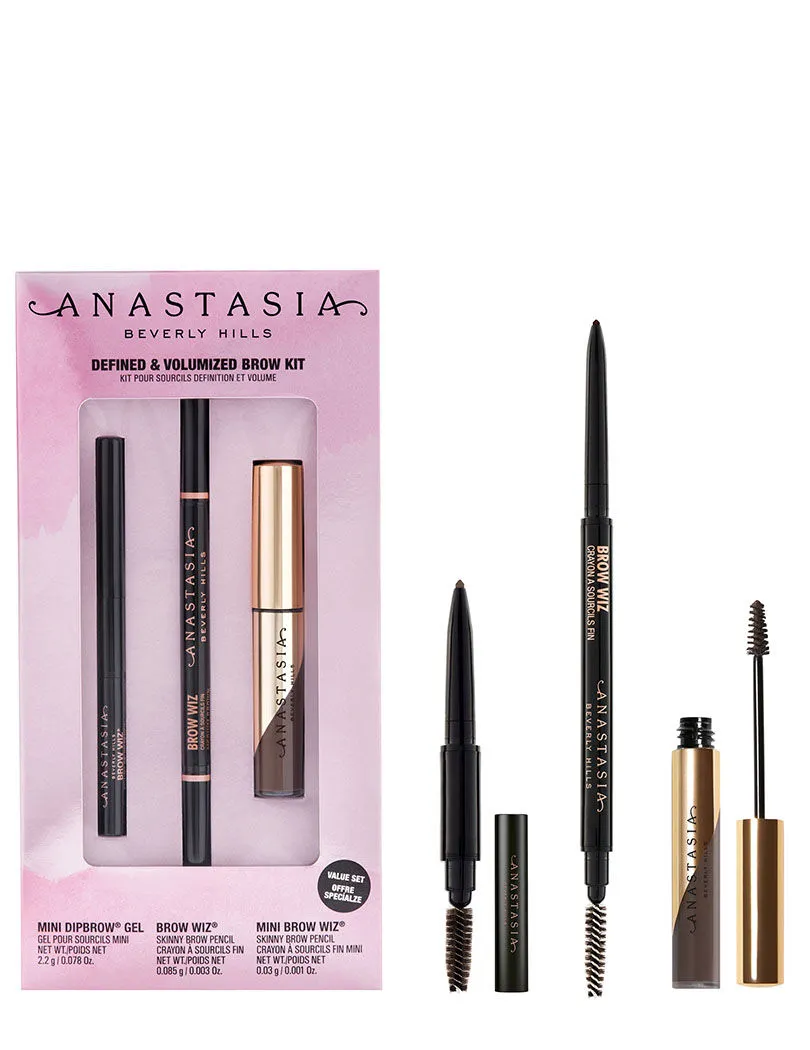 Anastasia Beverly Hills Defined & Volumized Brow Kit - Medium Brown