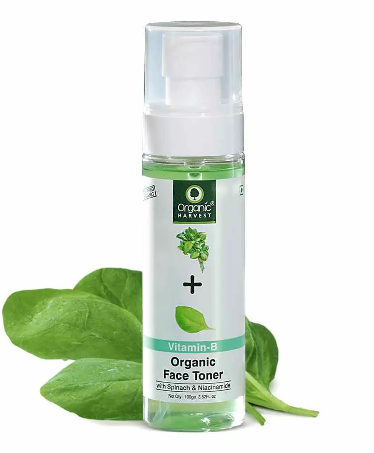 Organic Harvest Vitamin B Face Toner with Spinach & Niacinamide