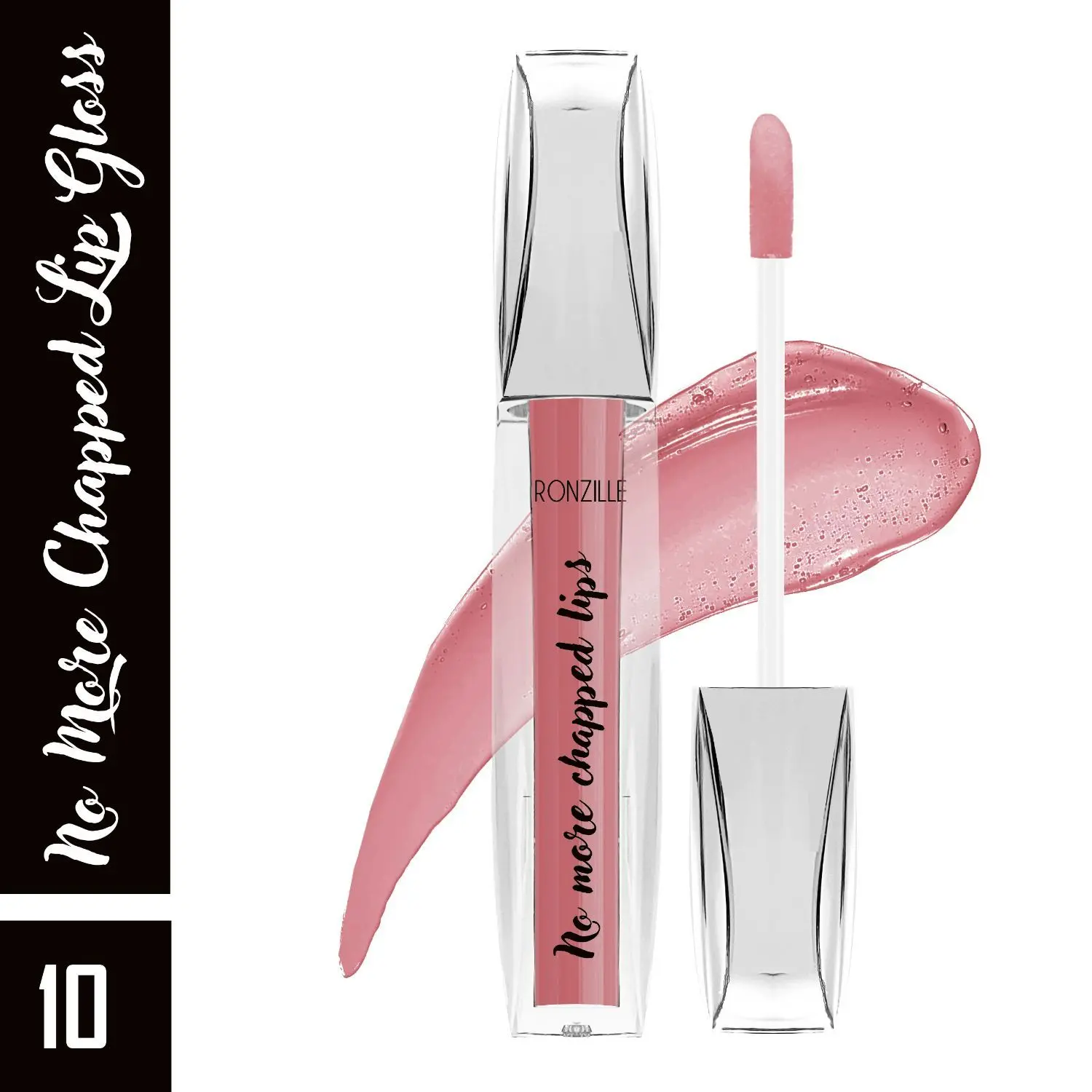 Ronzille No More Chapped lip Fancy Colored Lip Gloss -10