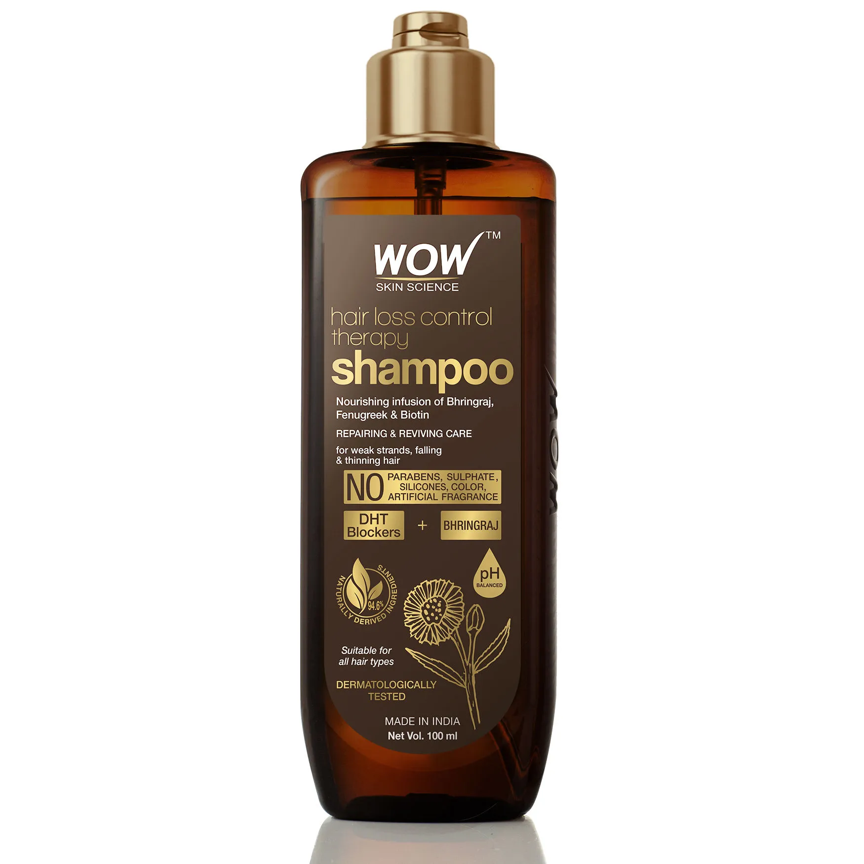 WOW Skin Science Hair Loss Control Therapy Shampoo