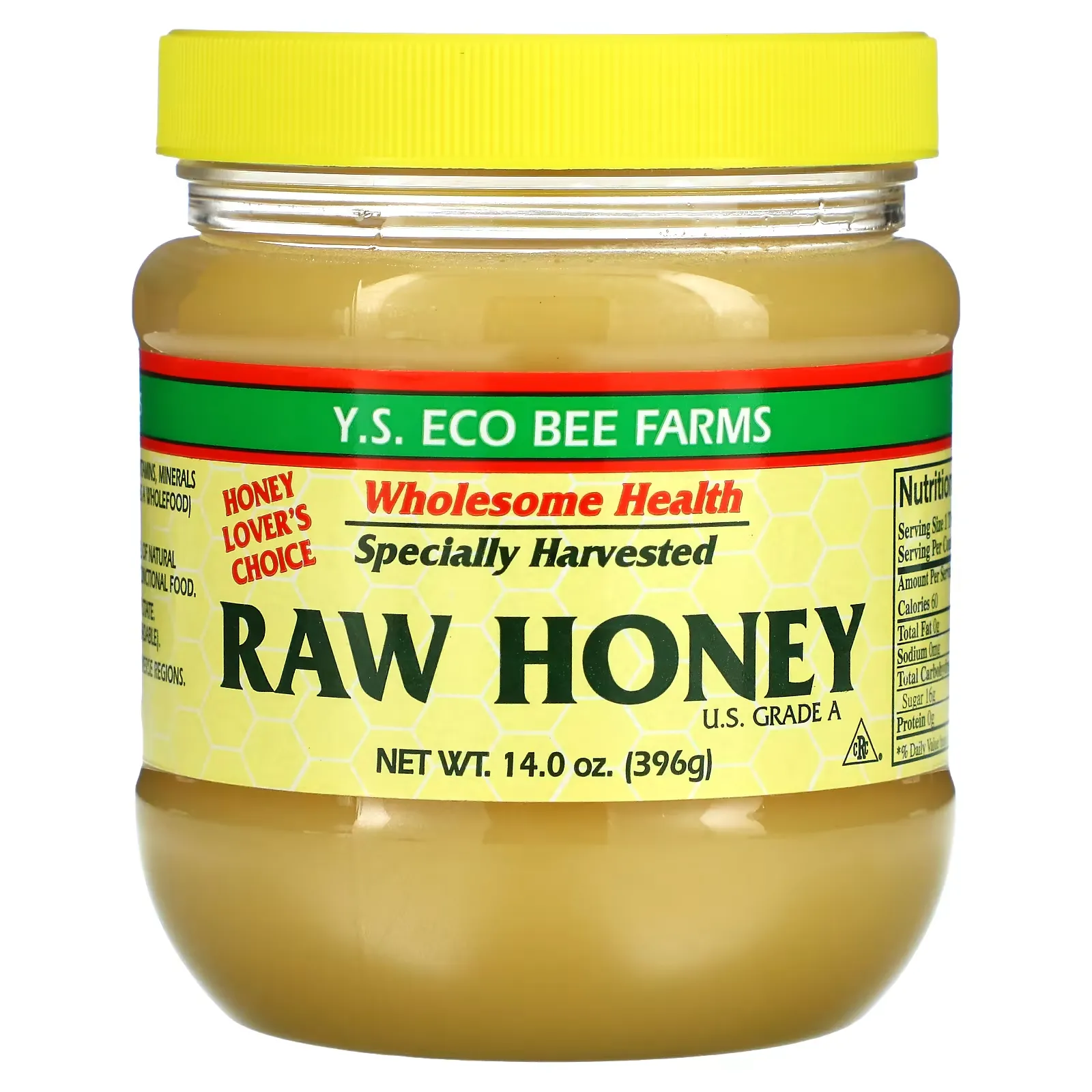 Raw Honey, 14 oz (396 g)