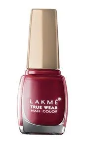 Lakme True Wear Nail Color - 401 Reds Maroons