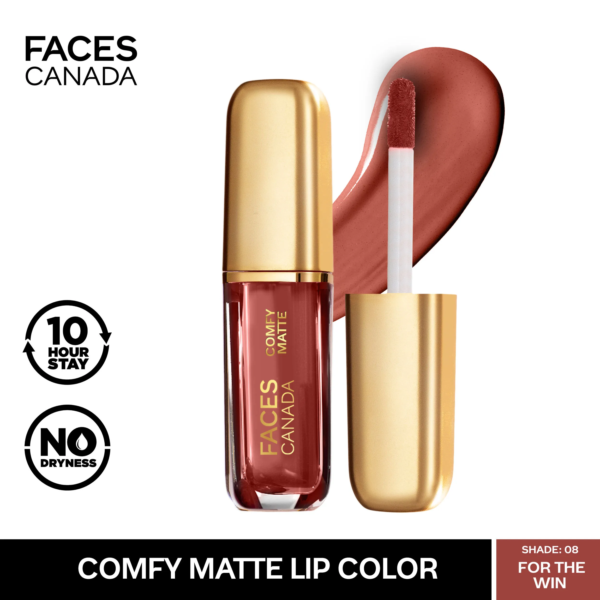 Faces Canada Comfy Matte Mini Lip Color For The Win 08