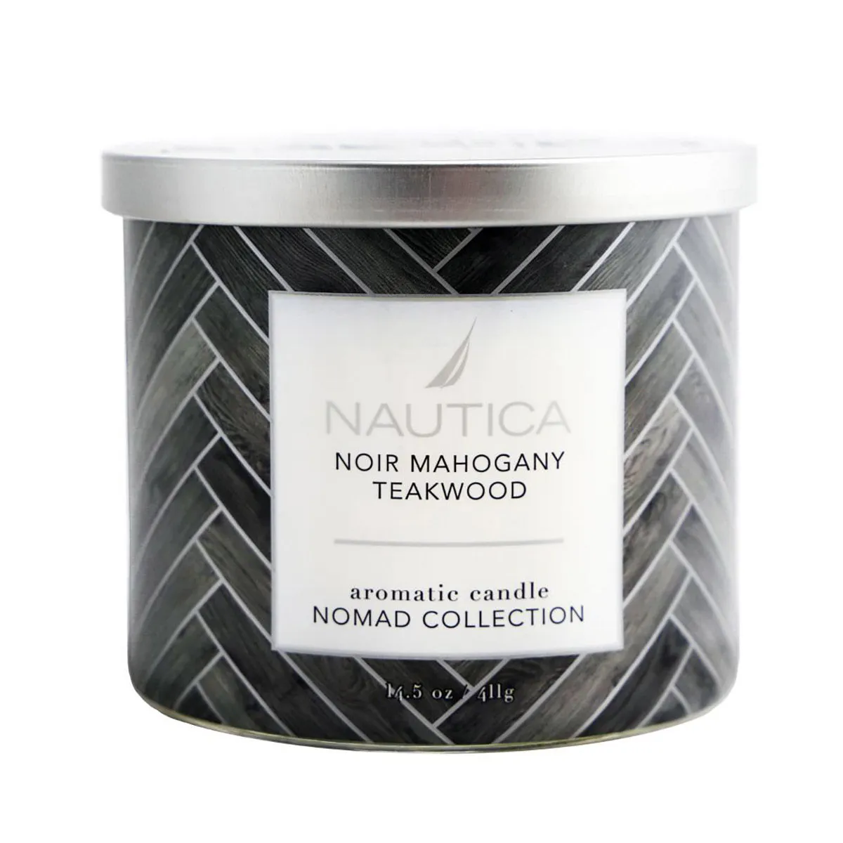 Nautica Candles Noir Mahogany Teakwood Fragranced Candle