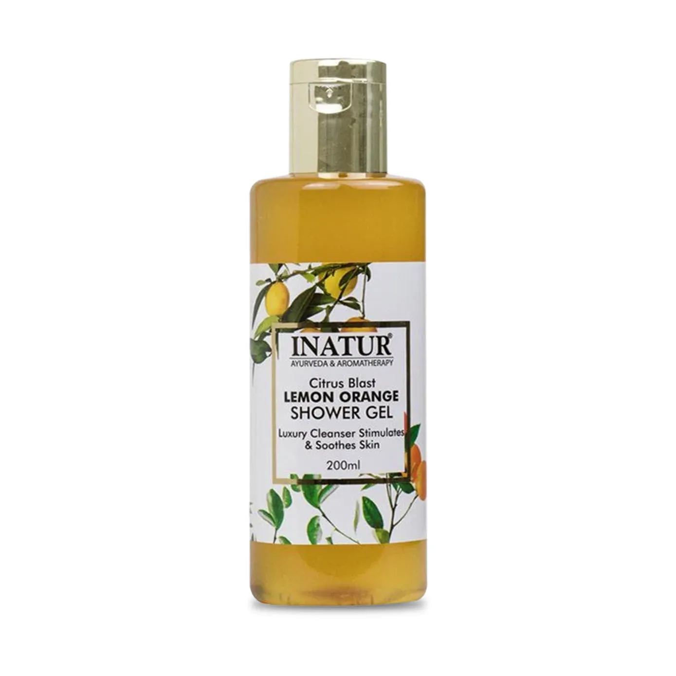 Inatur Citrus Blast Lemon Orange Shower Gel