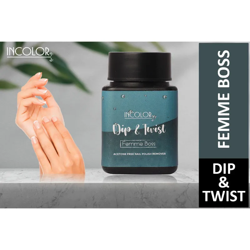 Incolor Dip & Twist Nail Enamel Remover - Femme Boss 03