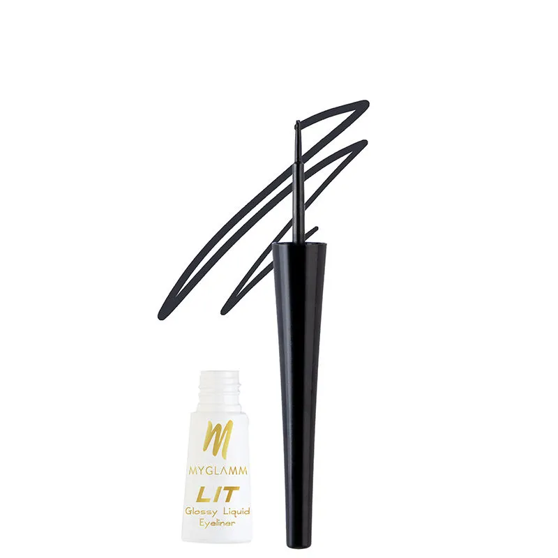 MyGlamm Lit Glossy Liquid Eyeliner