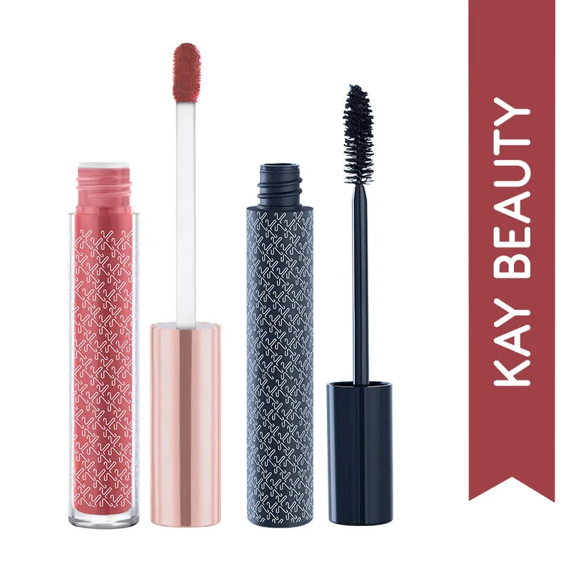 Kay Beauty Liquid Lipstick And Mascara Combo