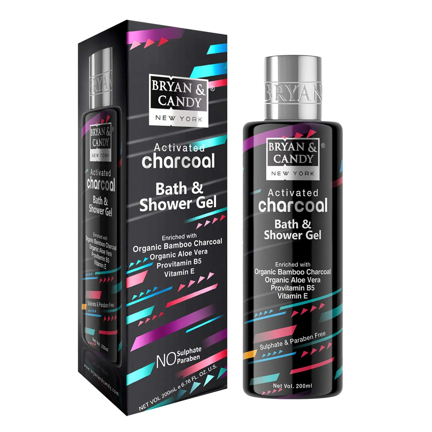 BRYAN & CANDY Charcoal Shower Gel