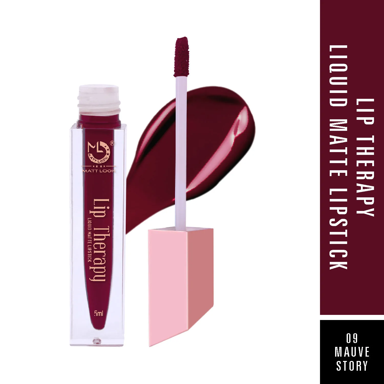 Matt look Lip Therapy Liquid Matte Lipstick - Mauve Story