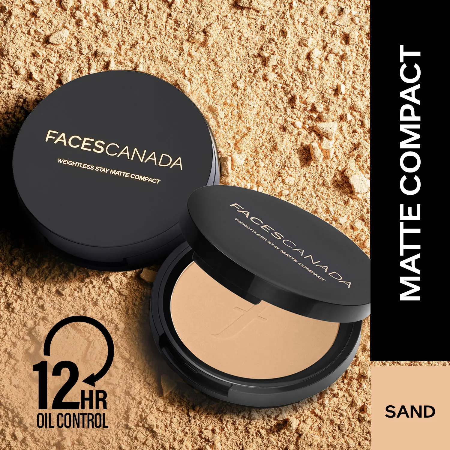 Faces Canada Weightless Stay Matte Compact Sand 04 9g