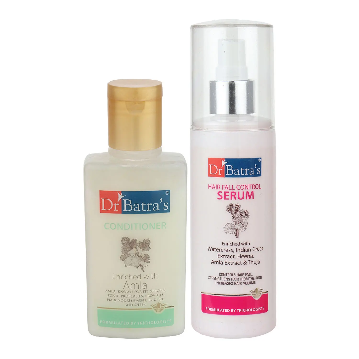 Dr Batra's Hair Fall Control Serum-125 ml and Conditioner - 100 ml