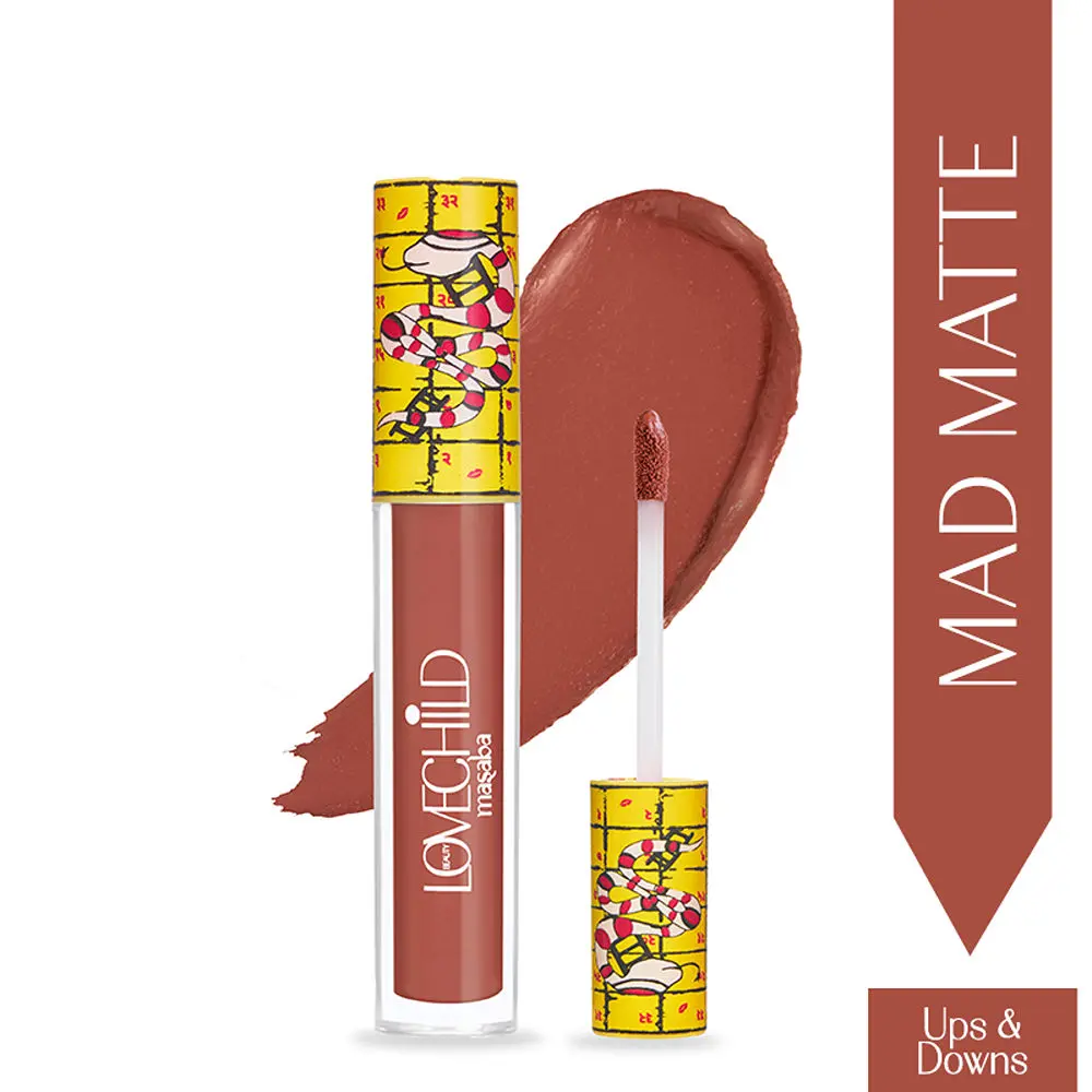 LoveChild Masaba - Game On! - 02 Ups & Downs - Mad-Matte Liquid Lipstick