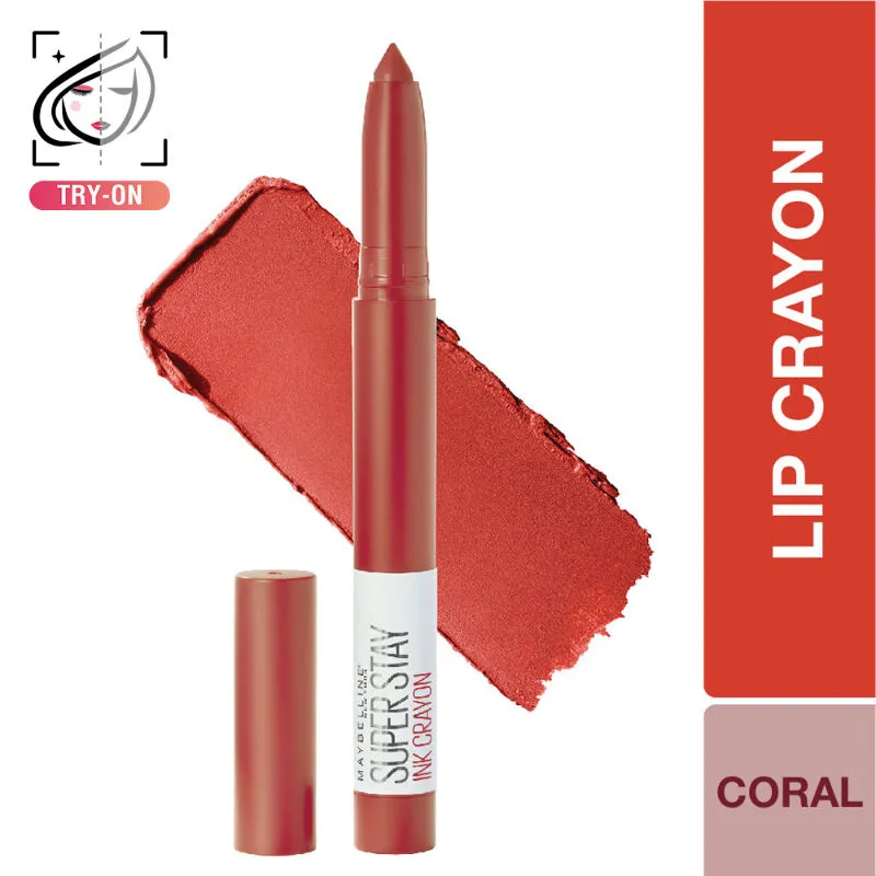 Maybelline New York Super Stay Crayon Lipstick - 40 Laugh Louder