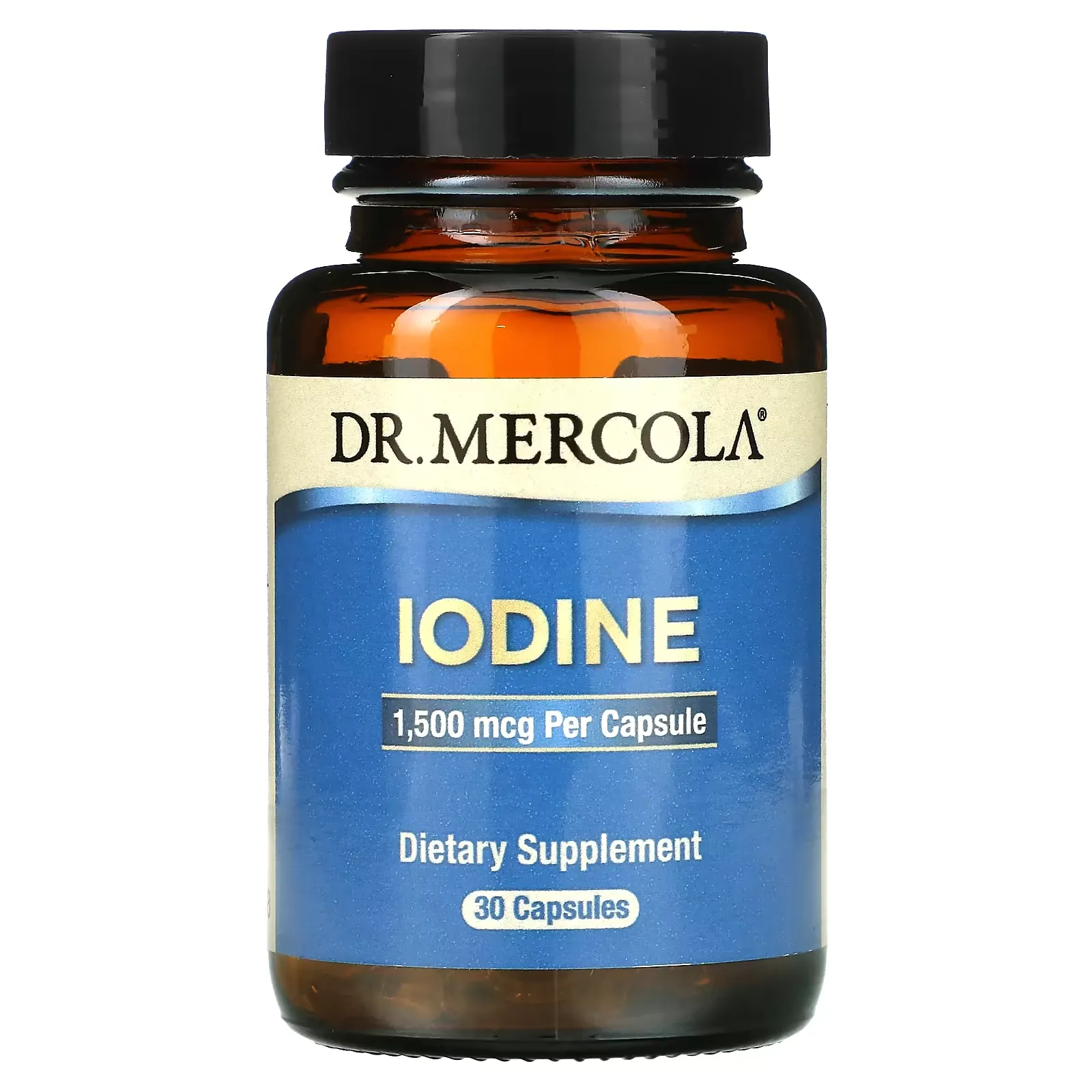 Iodine, 1.500 mcg, 30 Capsules