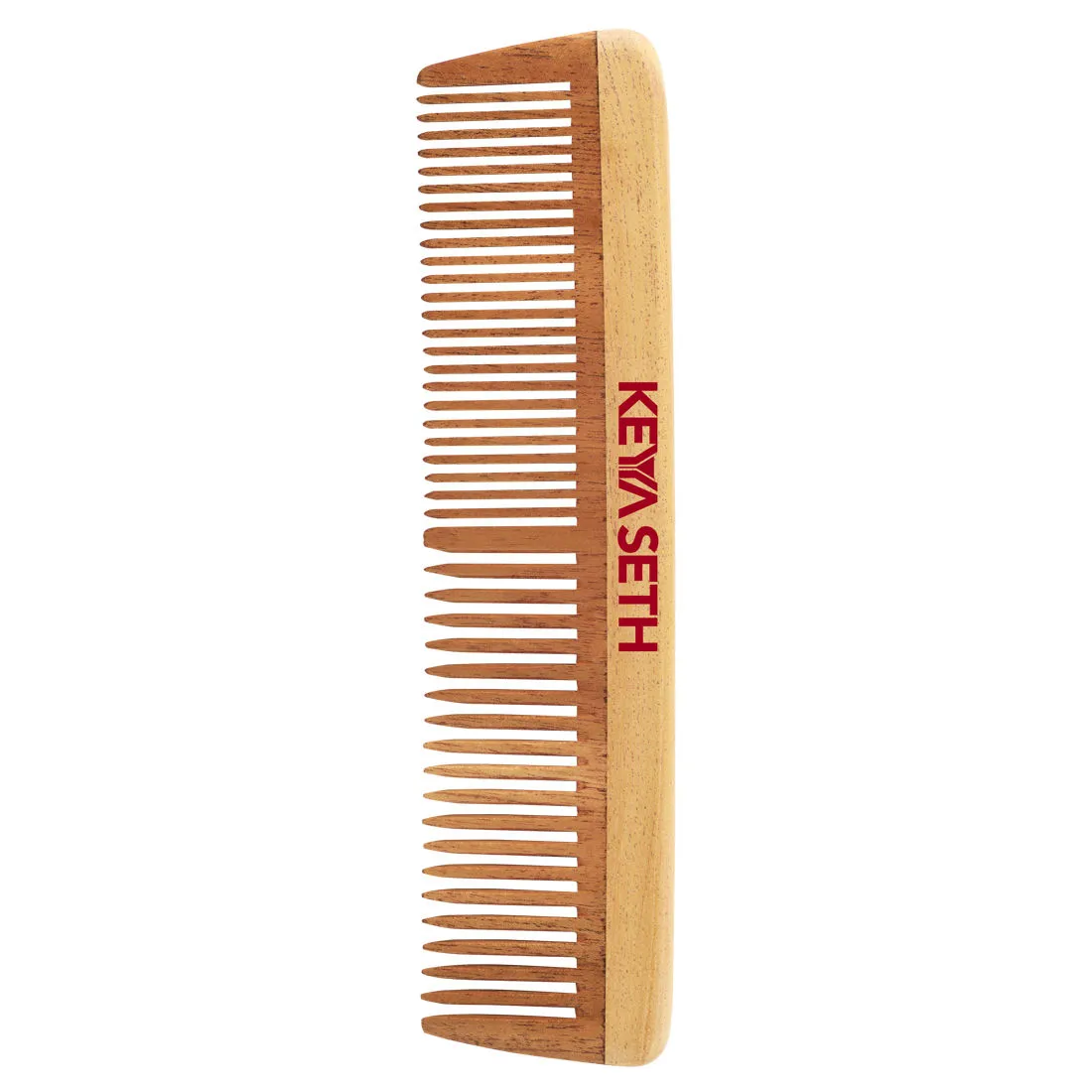 Keya Seth, Neem Wooden Comb Wide Tooth For Hair Growth For Men & Women