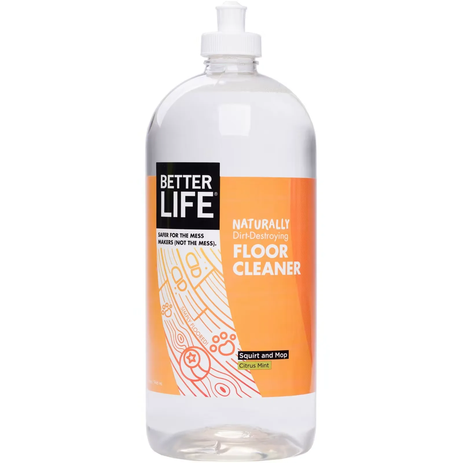 Floor Cleaner, Citrus Mint, 32 oz (946 ml)