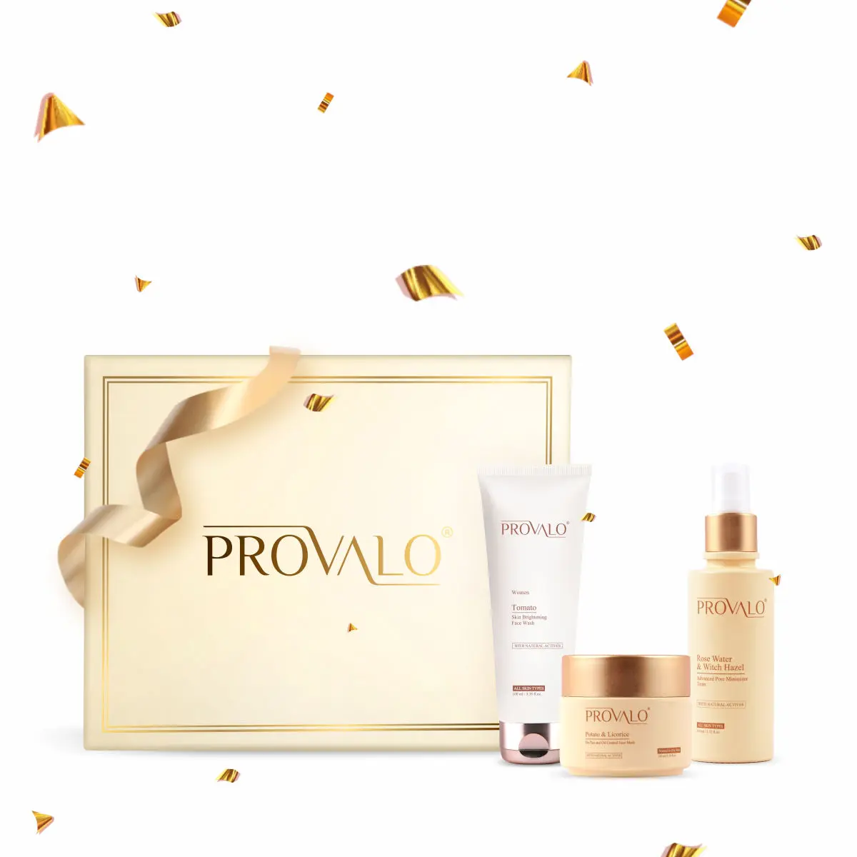 Provalo Skincare All-Rounder Gift Set – For Women (Normal To Oily Skin)