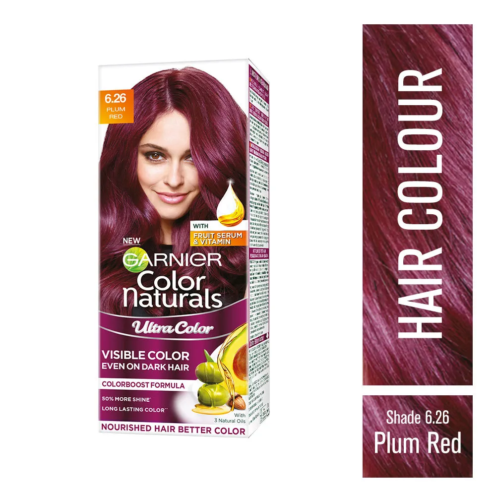 Garnier Color Naturals Creme Ultra Hair Color - Plum Red