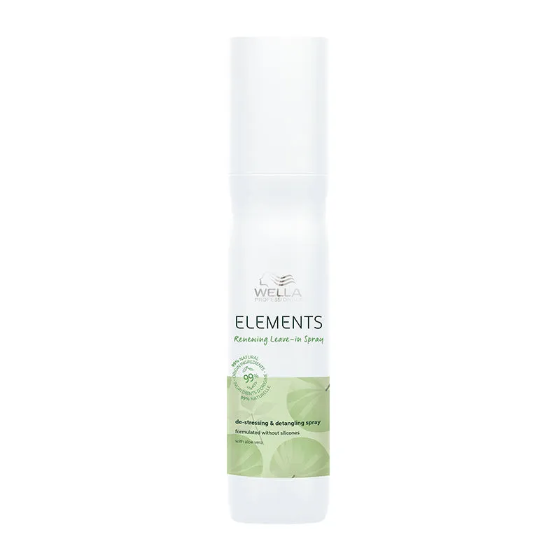 Wella Professionals Elements Renewing Leave-in Spray-for All Hair Types, Normal To Oily Scalp