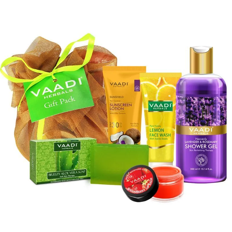 Vaadi Herbals All Purpose Complete Skin Care Travel Kit