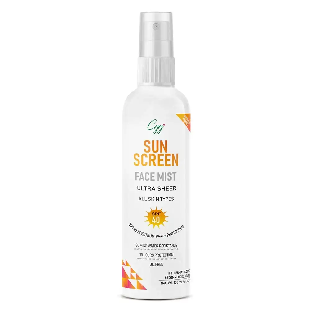 CGG Cosmetics Sunscreen Face Mist,  100 ml  for All Skin Type