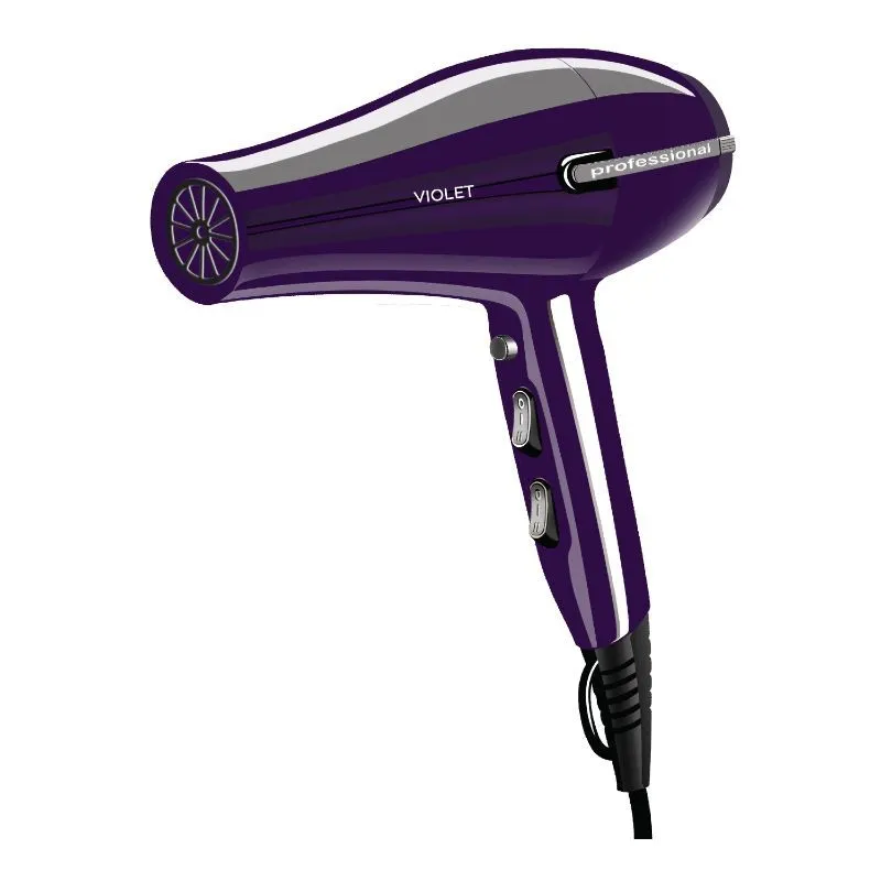 Asbah Violet 1800w Hair Drye With Concentrator