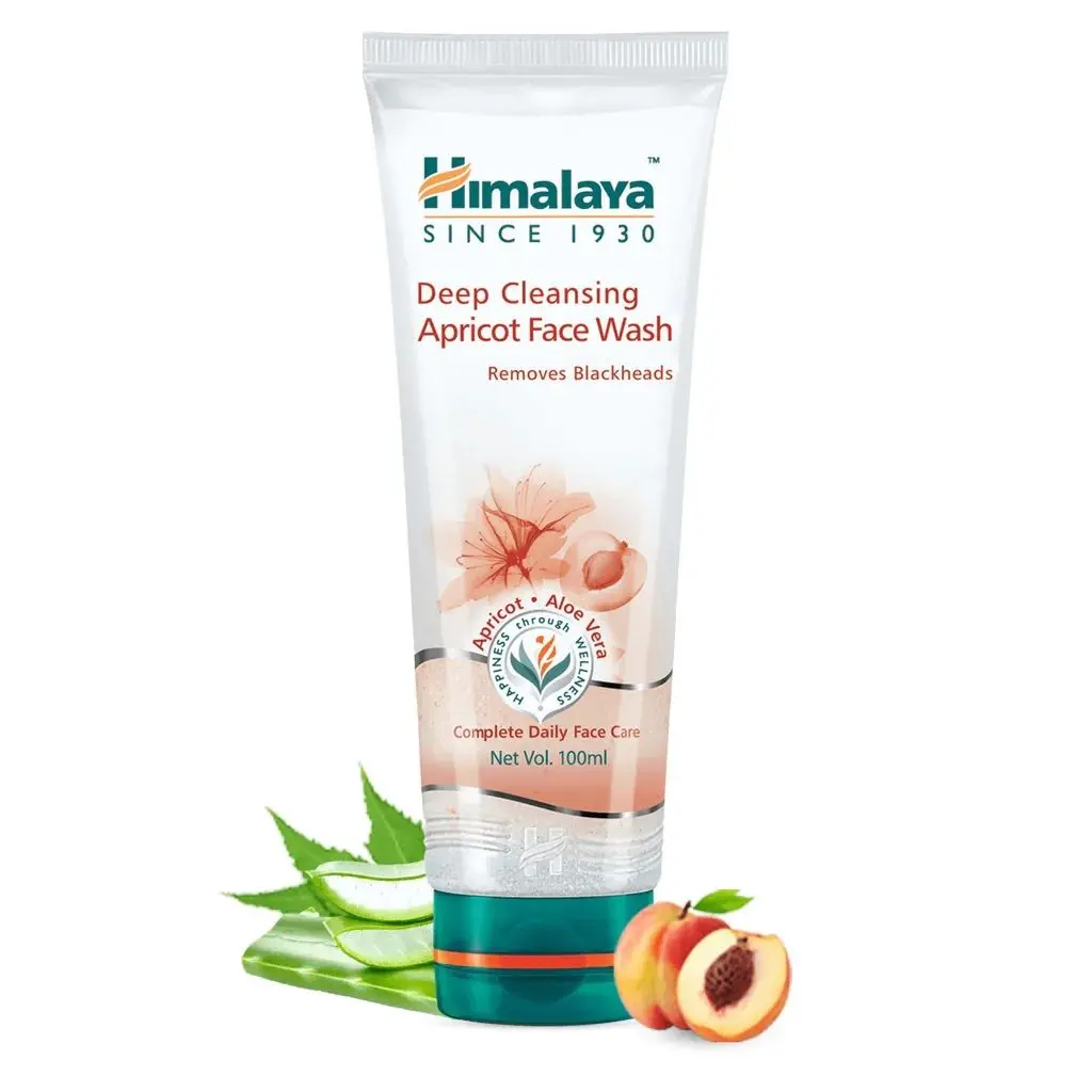 Himalaya Deep Cleansing Apricot Face Wash (100 ml)