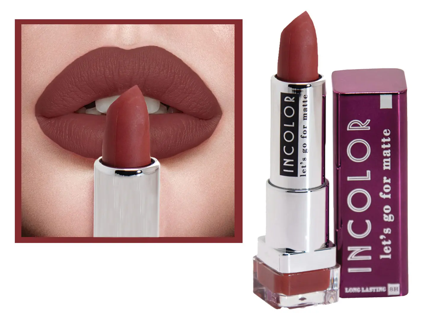 Incolor Lets Go For Matte Lipstick 13 Glam 3.7 g