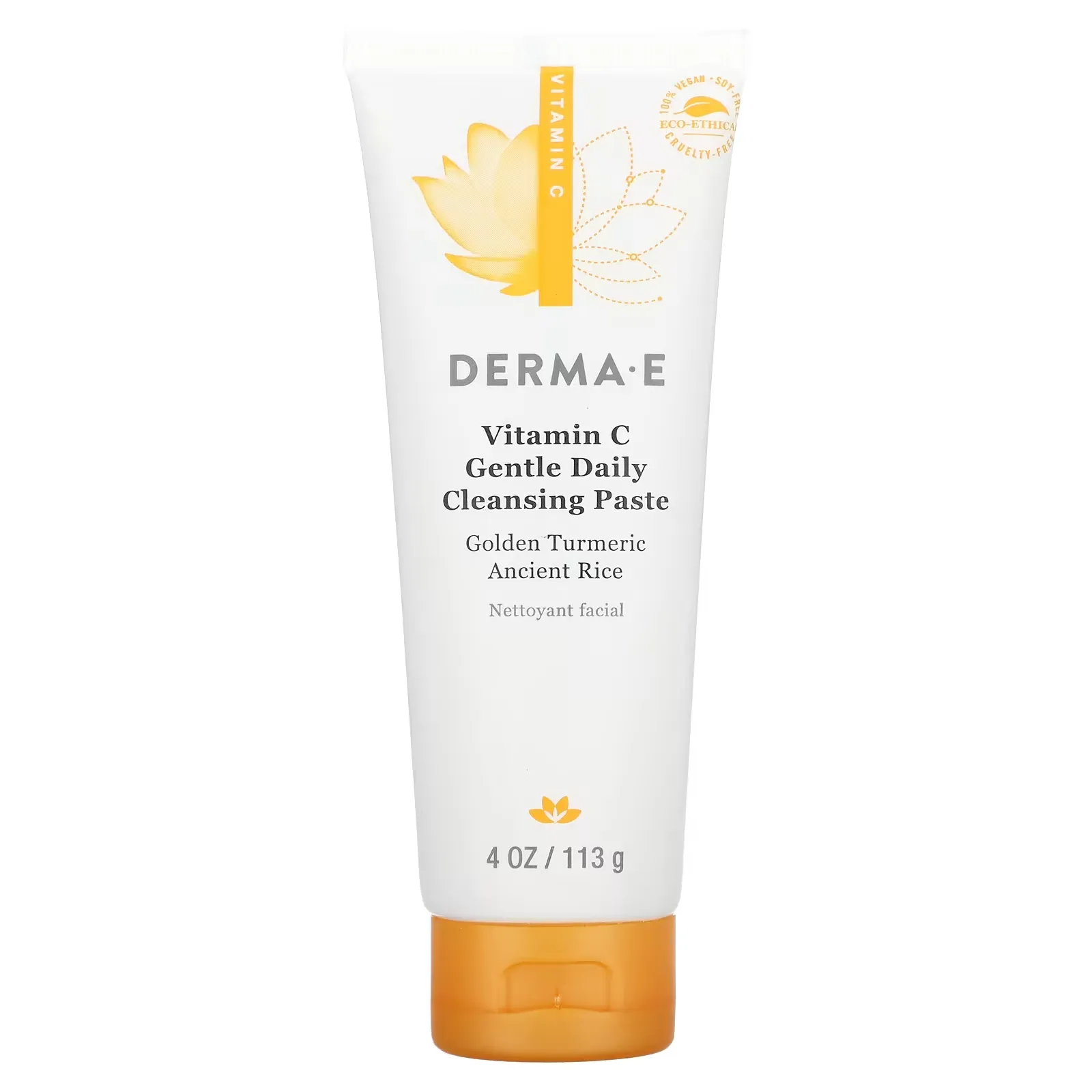 Vitamin C, Gentle Daily Cleansing Paste, 4 oz (113 g)