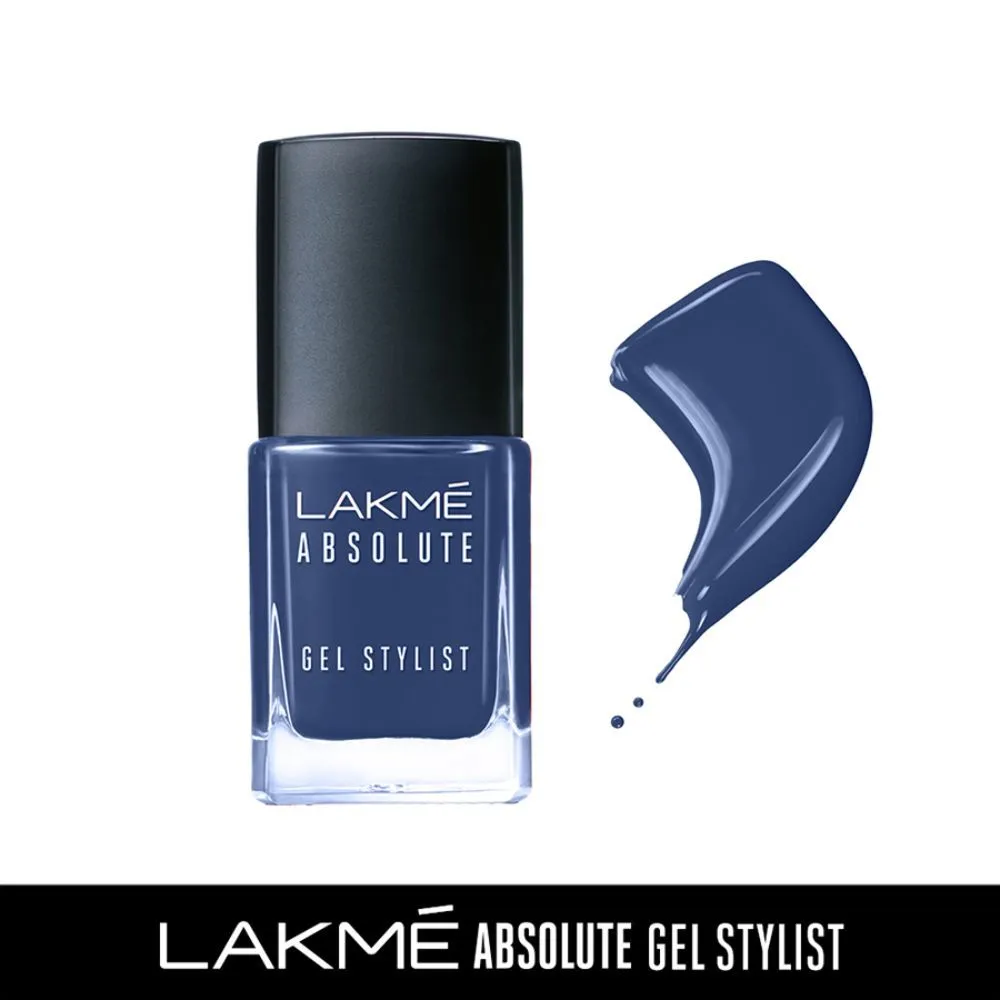 Lakme Absolute Gel Stylist Nail Color - 96 Bluebells