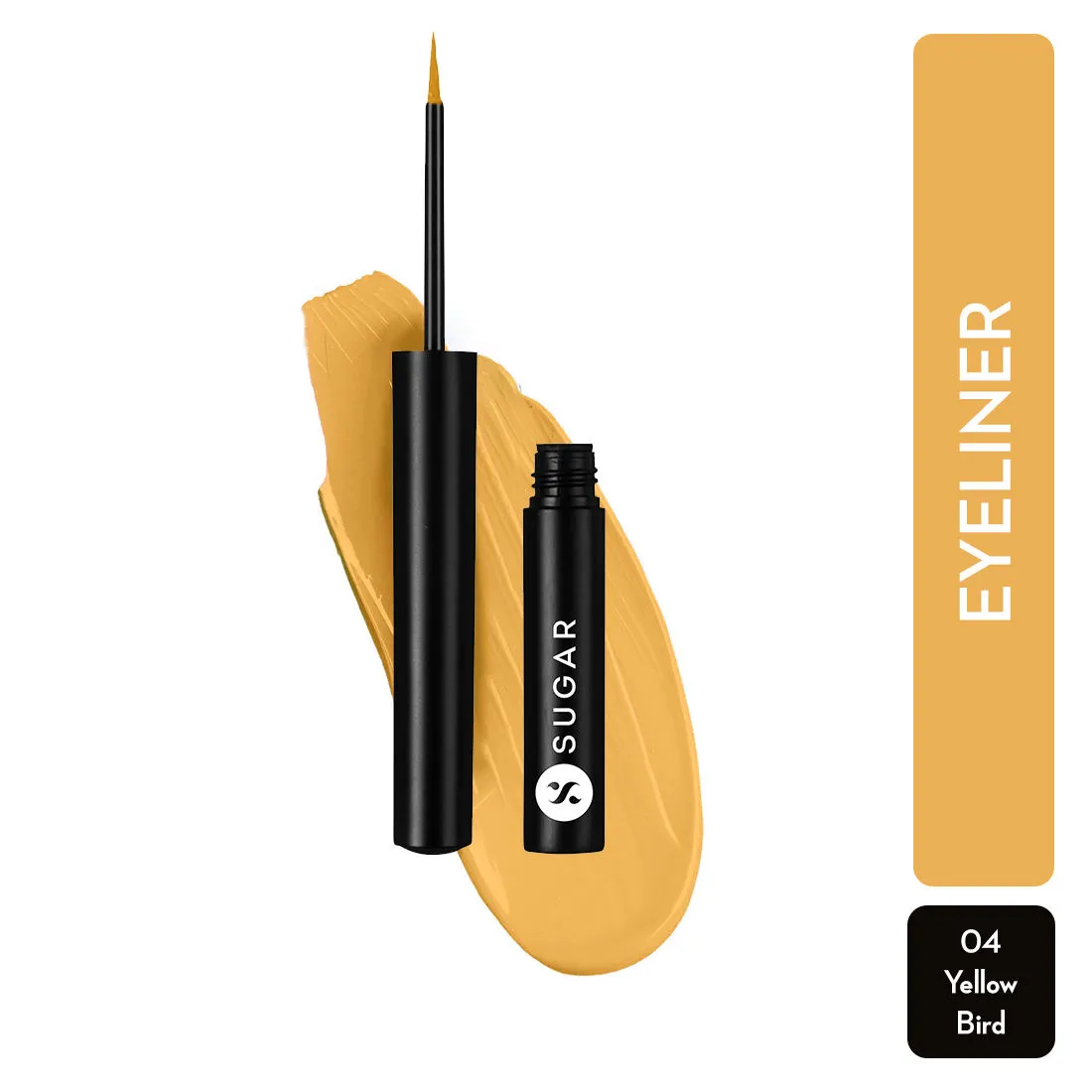 SUGAR Eye Lit You So! Vivid Eyeliner - 04 Yellow Bird (Pastel Yellow)