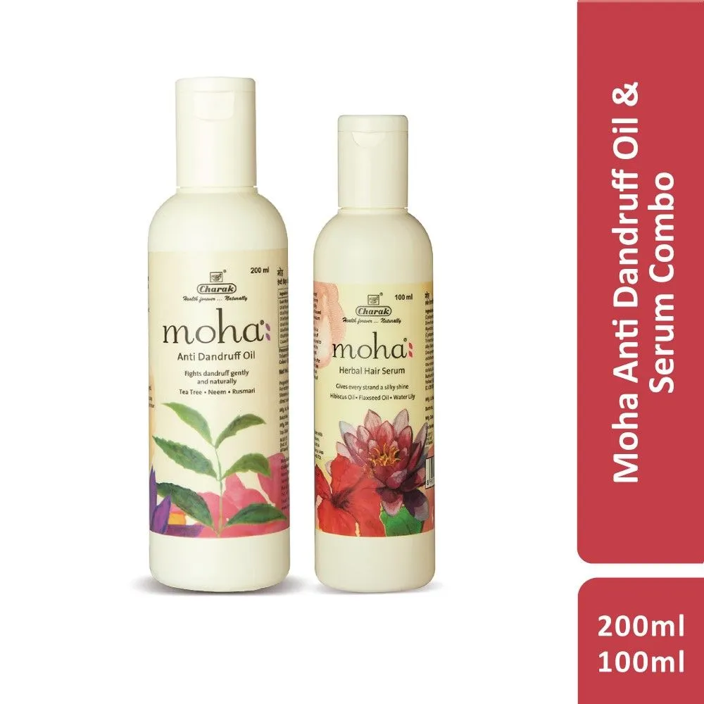 Moha Anti-Dandruff Oil + Serum Combo