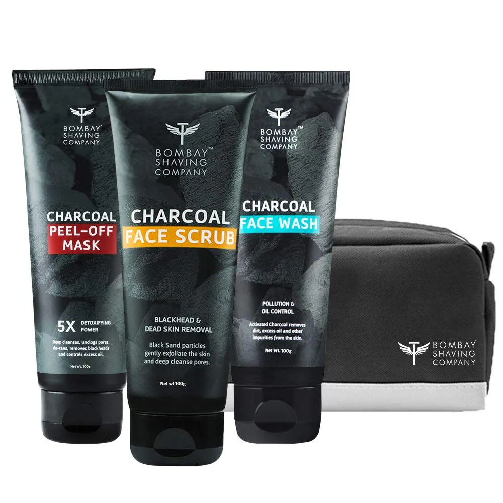 Bombay Shaving Company Charcoal Skin Care Travel Pack - Skin