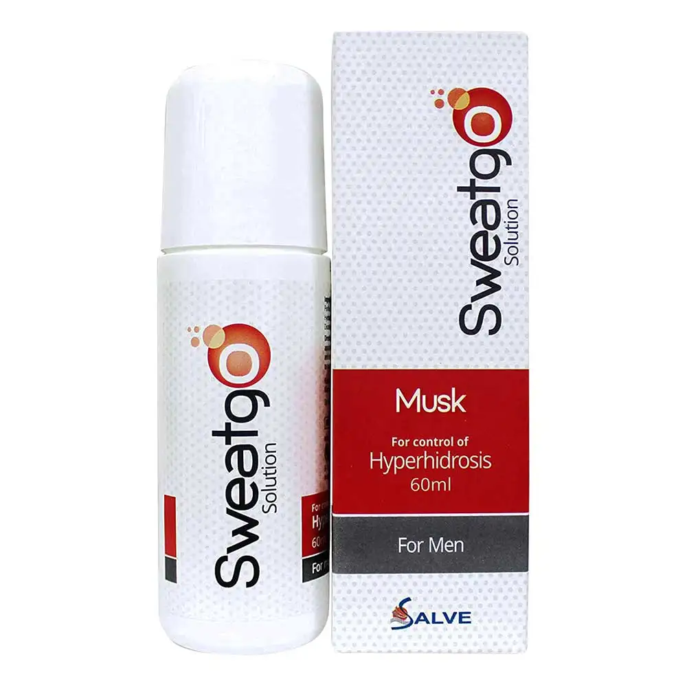 Salve Sweatgo Solution for Men,  60 ml  Musk