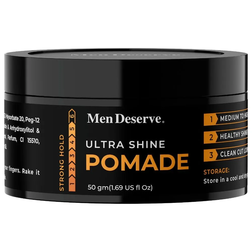 MEN DESERVE Hair Styling Ultra Shine Pomade