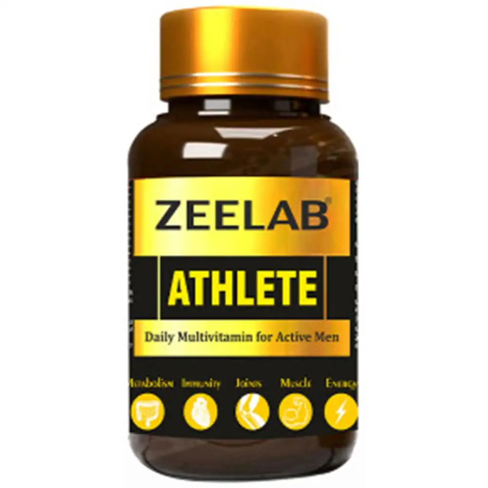 Zeelab Athlete Daily MultiVitamin,  120 capsules  Unflavoured