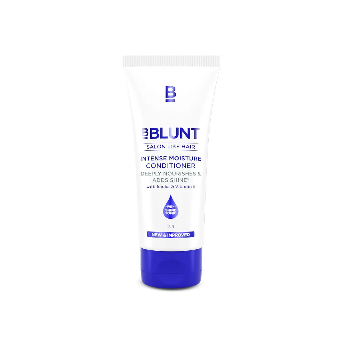 BBLUNT Intense Moisture Conditioner with Vitamin E & Jojoba for Dry & Frizzy Hair - 30 g